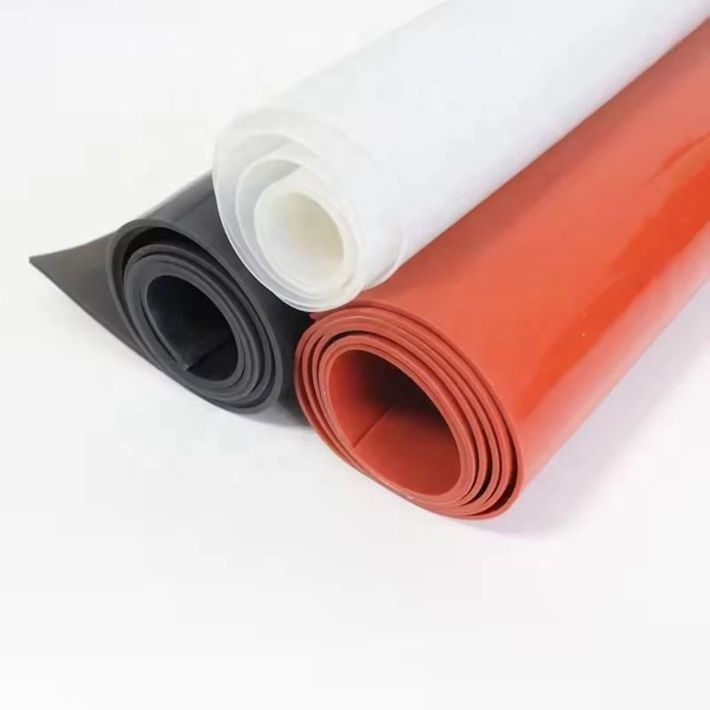 Folha isolante de borracha de silicone